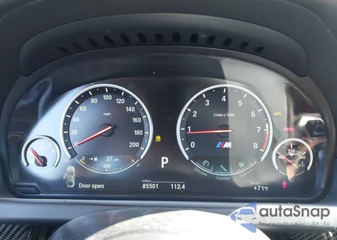 2016 BMW M6 z USA, uszkodzony, nr VIN WBS6J9C56GD934663